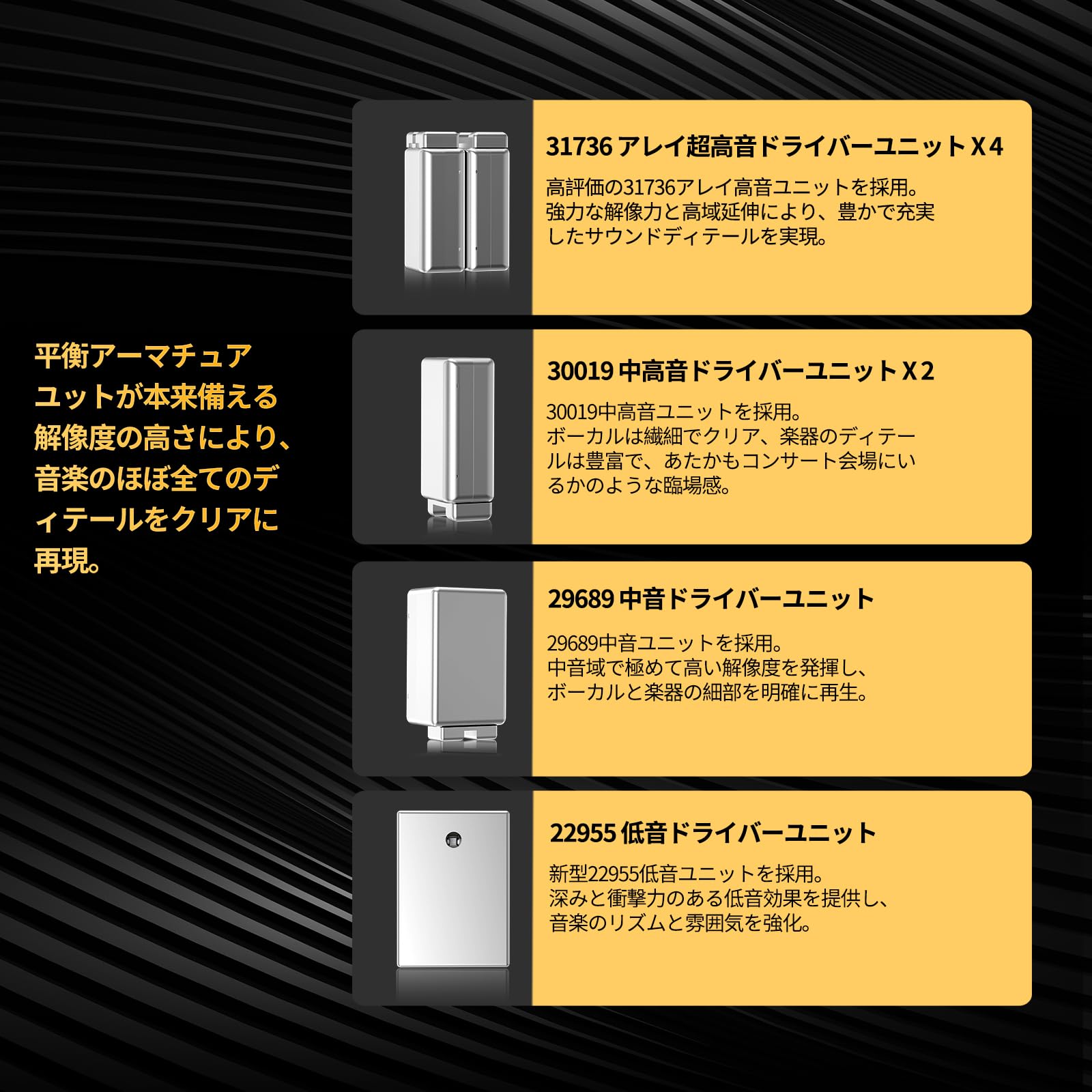 Amazon.co.jp: CCA APEX 24 インイヤーモニターイヤホン,イヤホン